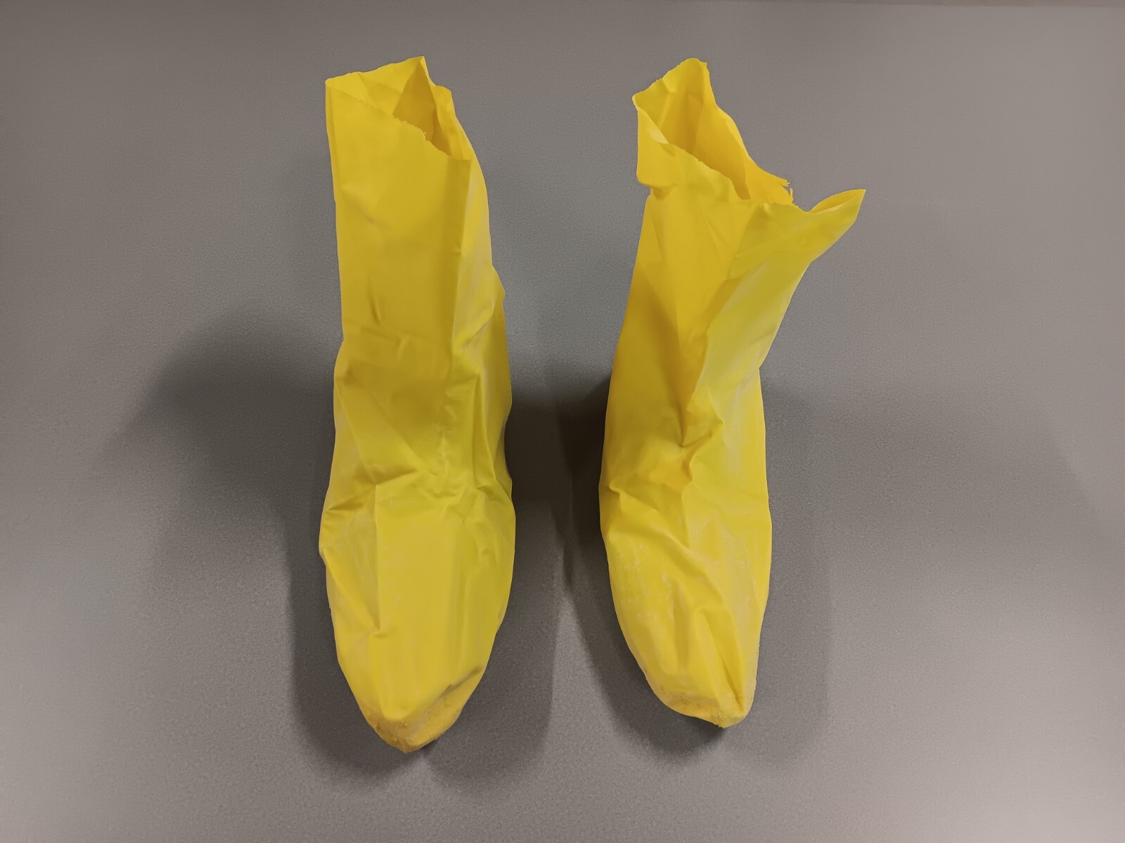 Yellow Vinyl Shoe Covers Shoe Protector House Cleaning Painting Up To Mens 11.5