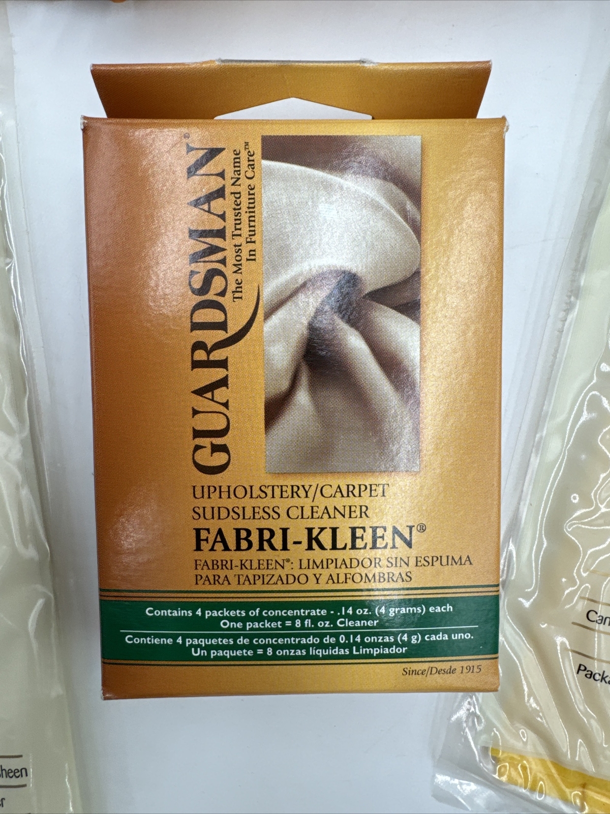 Guardsman Furniture Care Kit -Fabric, Wood, Leather- NEW/OB