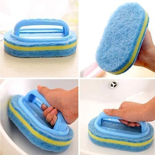 2-Piece Bathroom and Kitchen Scrubbing Brush Set – Gentle Yet Tough on Grime