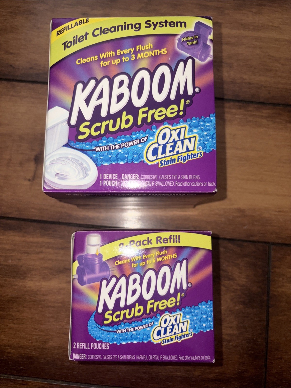 KABOOM Scrub Free Continuous Toilet Cleaning System Automatic Cleaner And Refill