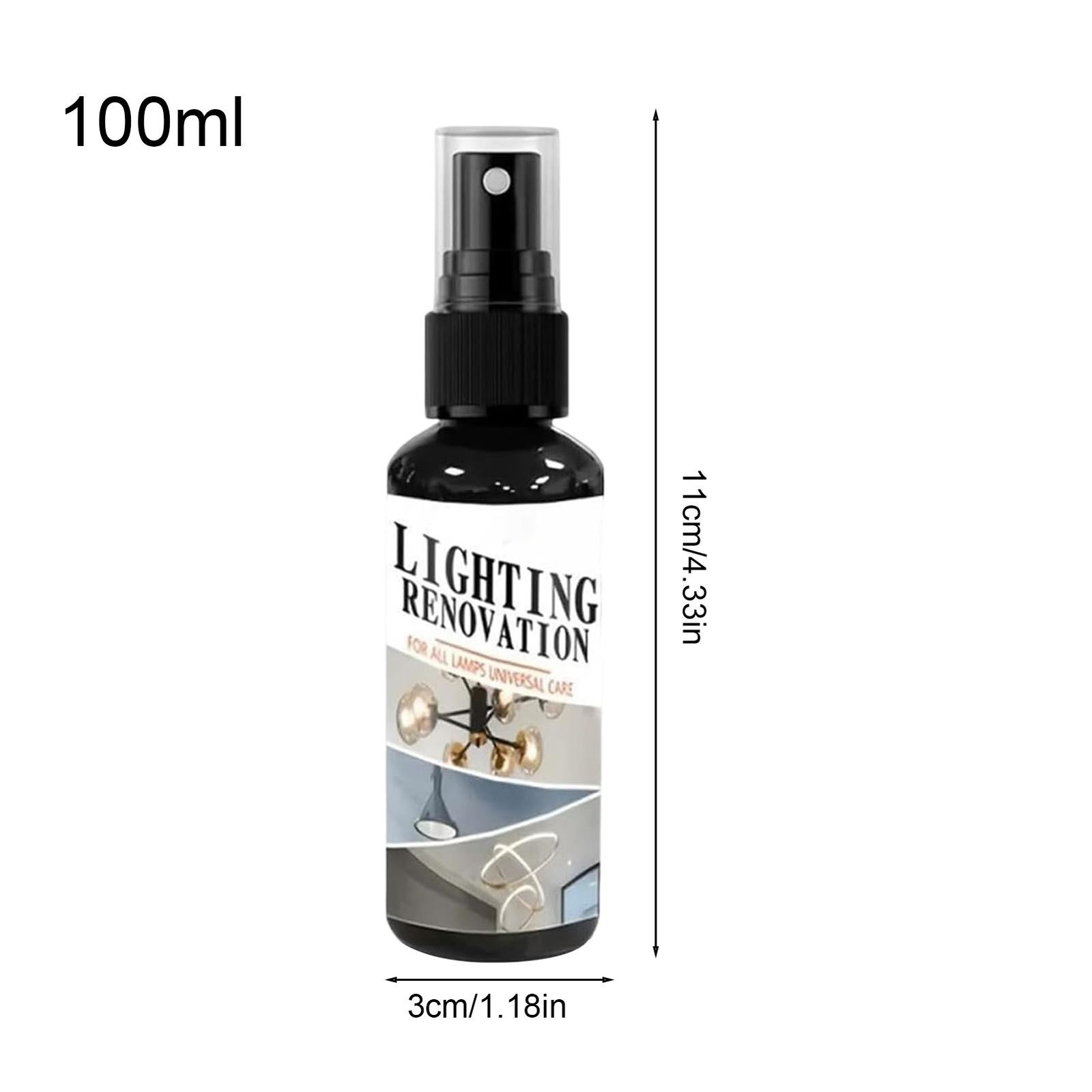 Chandelier Cleaning Spray 100ml Powerful Multipurpose Stain Remover Spray