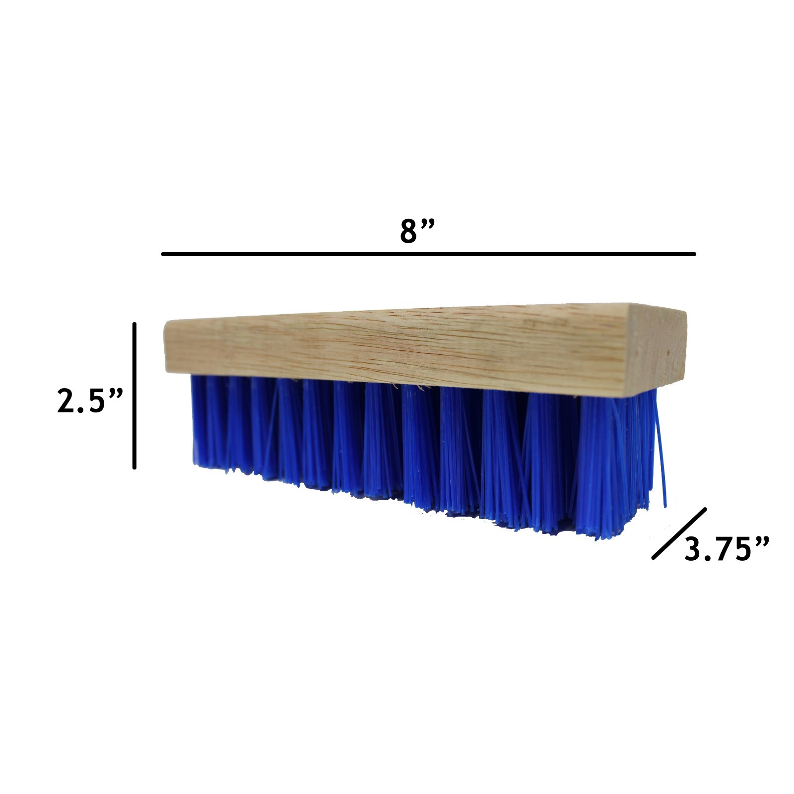 Heavy Duty Floor Scrub Brush – Manual Hand Held, Stiff Bristles for Cleaning