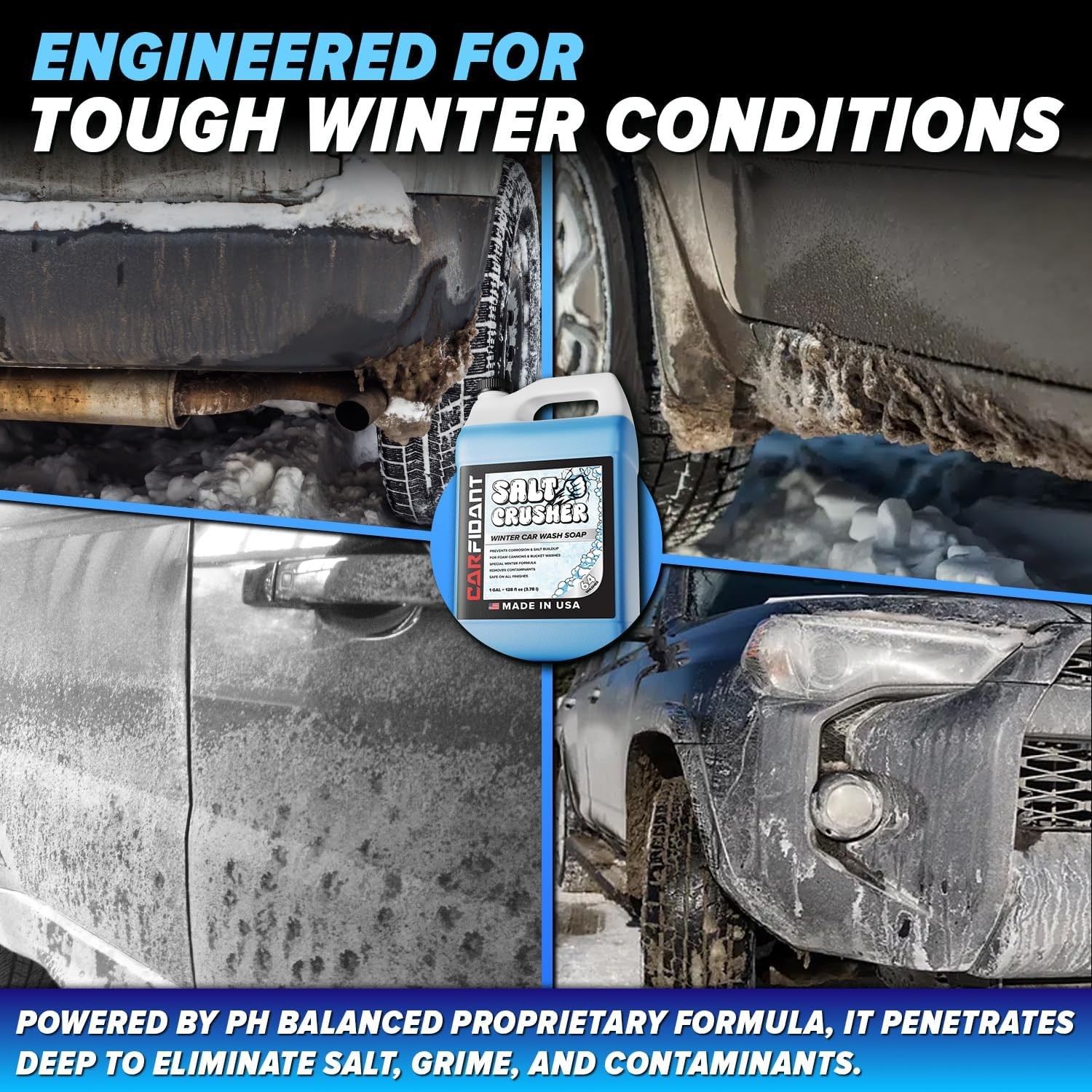 Corrosion Prevention Car Wash Soap Carfidant 128 oz
