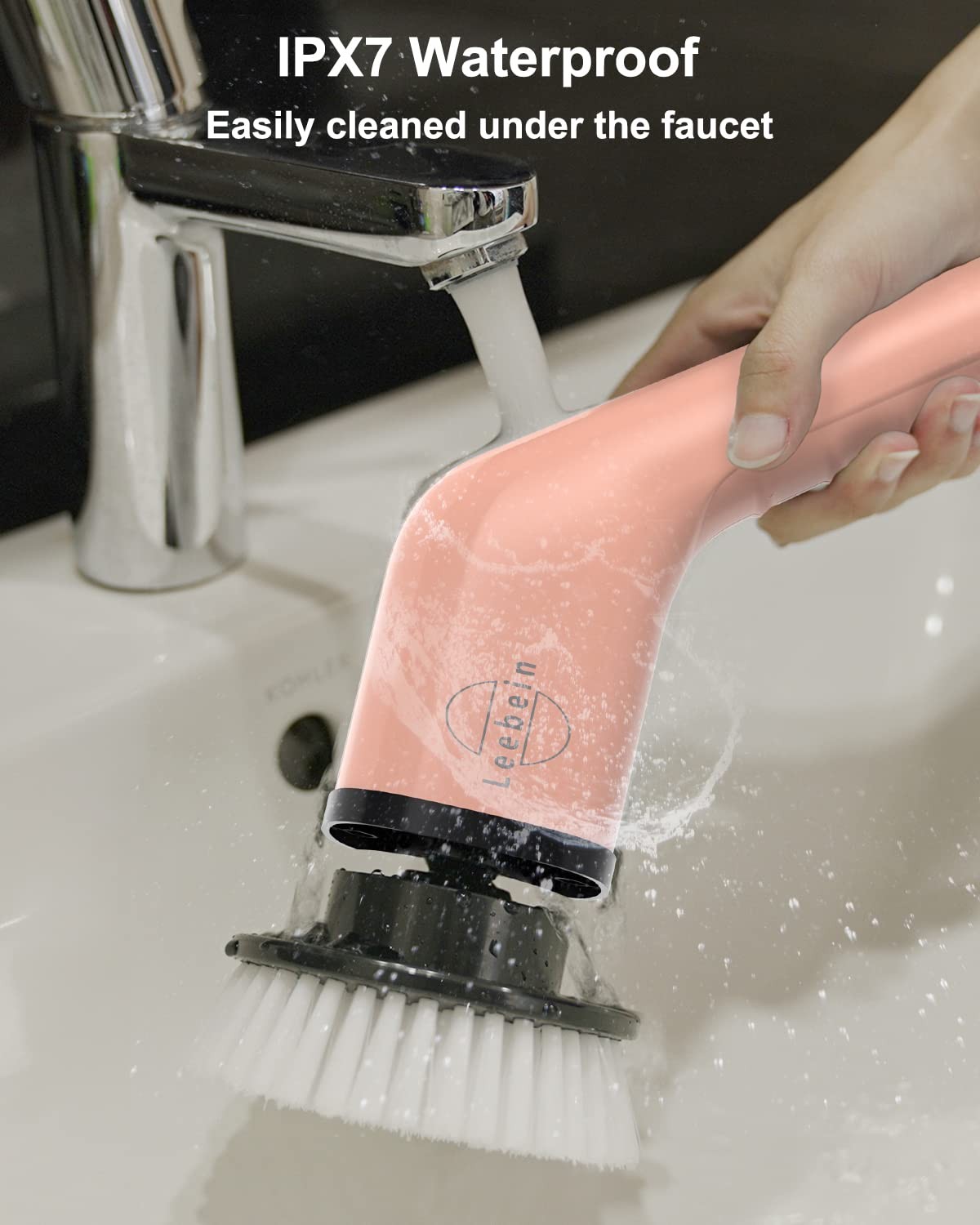 Electric Spin Scrubber, Cordless Powerful Scrub Brush for Cleaning Bathroom, …