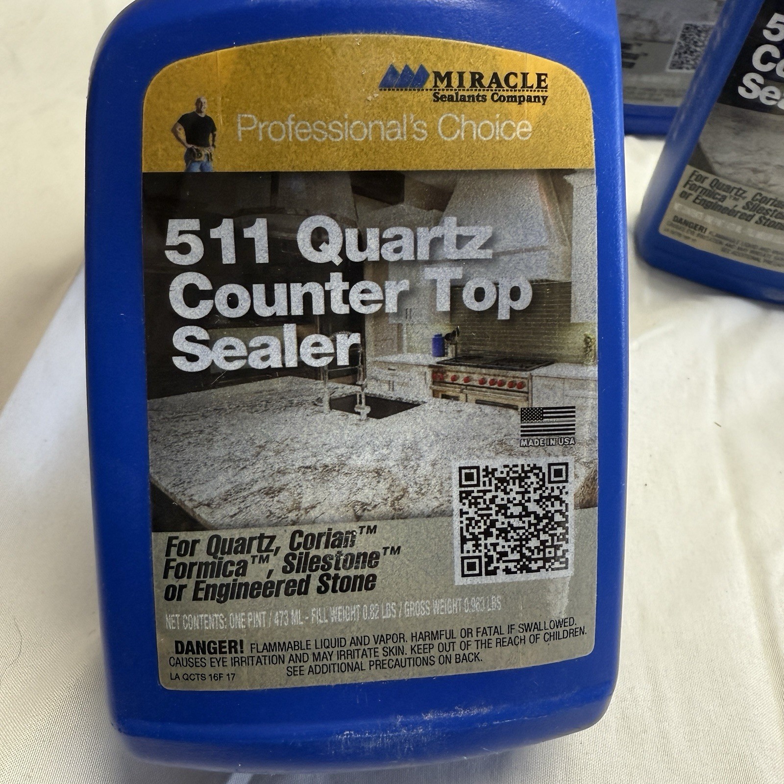 5 Bottles Miracle Professional Choice 511 Quartz Counter Top Sealer **Read