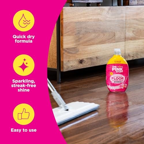 Miracle Floor Cleaner Spray Squirt Mop Formula for Sparkling Clean Floors