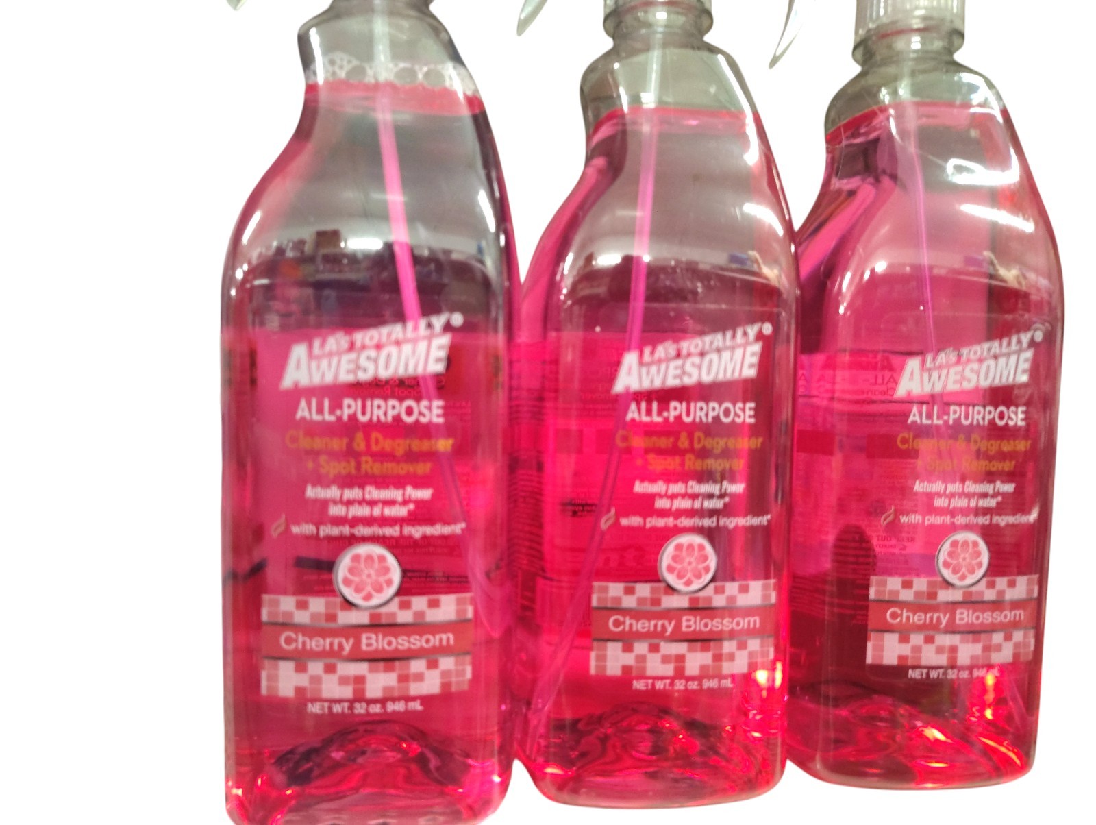 3 Pack LA’s Totally Awesome All Purpose Cleaner Cherry Blossom 32oz