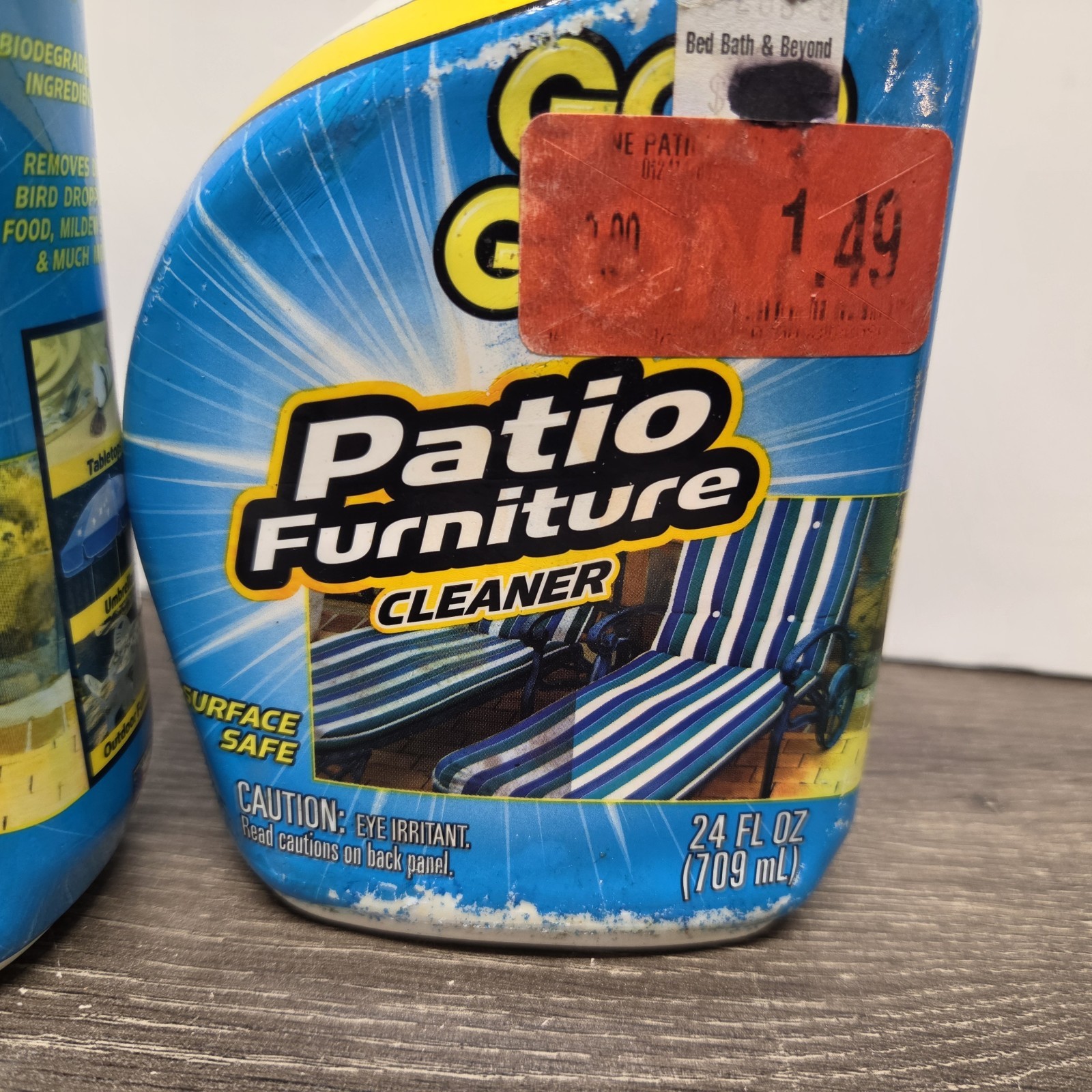 Goo Gone Patio Furniture Cleaner 24 Fl oz 709ml New – NOS