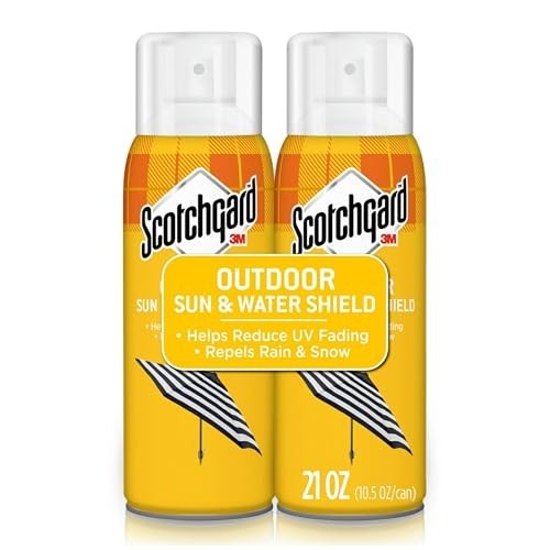 Fabric Sun Water Shield 10.5 oz Aerosol Repels Liquid For Upholstery Clothing