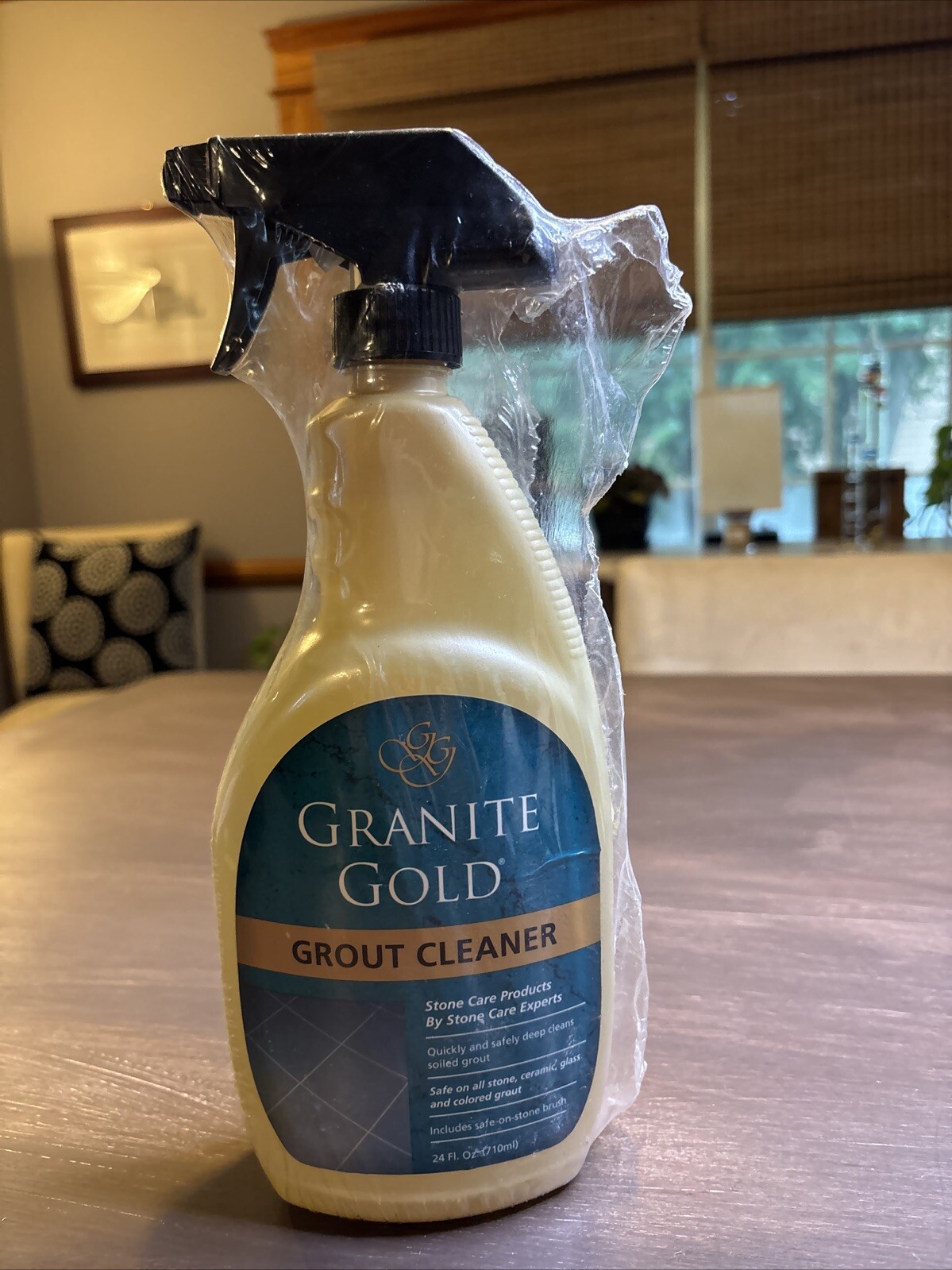 Deep Clean Your Grout with 24 Oz. Grout Cleaner ~ No Brush