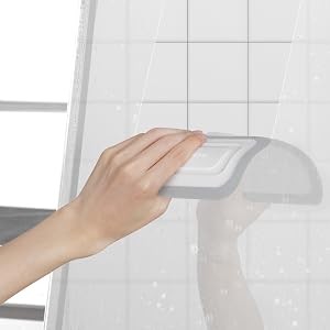Curved Small Squeegee. Kitchen Sink Squeegee for Sinks, Countertops and Dishes.