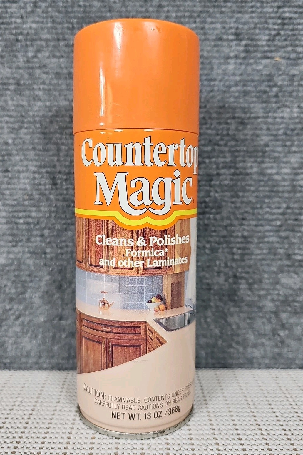 Vtg NOS New COUNTERTOP MAGIC 13 Oz Original Aerosol Spray Formica Laminate