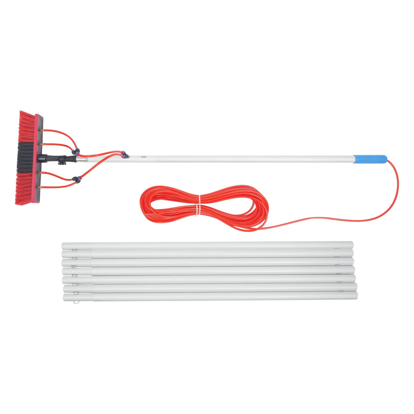 Cleanbrush & Pole Cleaning Kit For Solar Panel Outdoor Window Cleaning Pole Kit