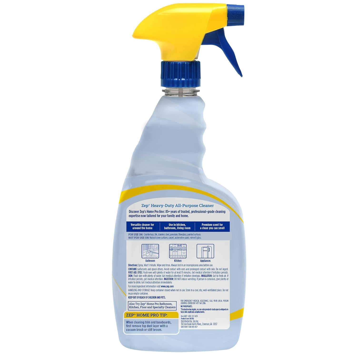 Home Pro Heavy-Duty All-Purpose Cleaner – 32 Oz (Pack of 1) R61306 – Removes Tou