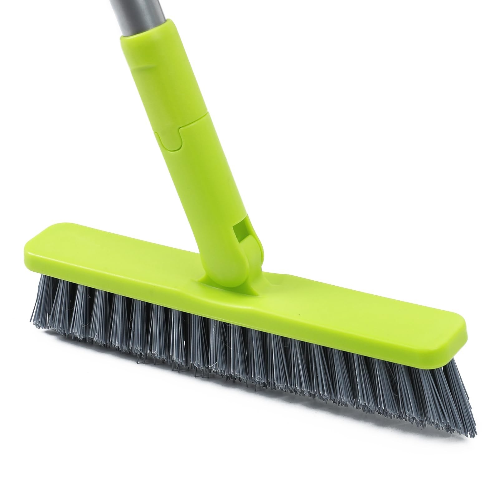 Long Handle Grout Cleaner Brush – Heavy Duty Floor Scrub for Shower & Tile Clean