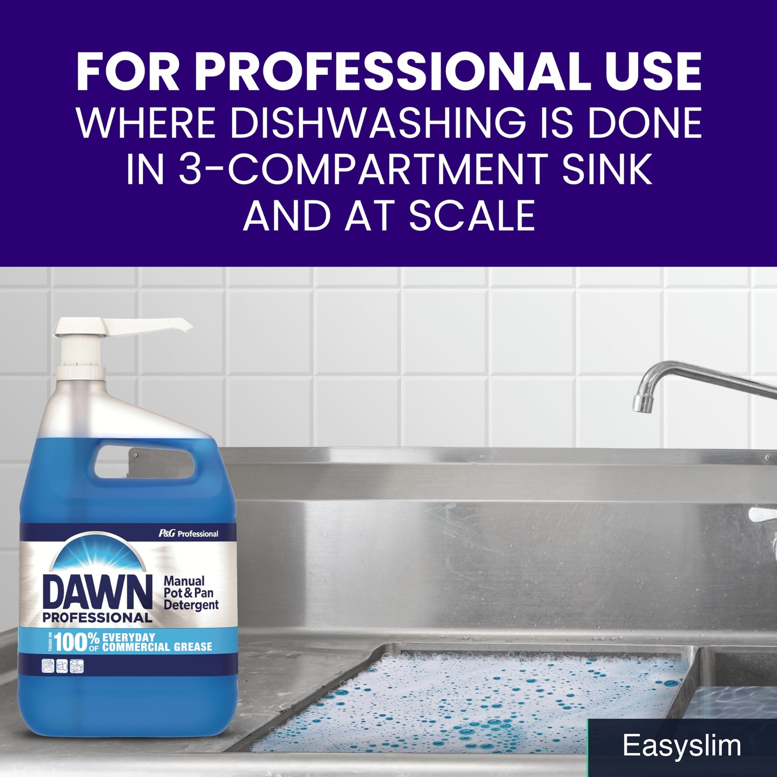 Dish Soap Concentrate 2 Gallons Bulk Manual Detergent Professional
