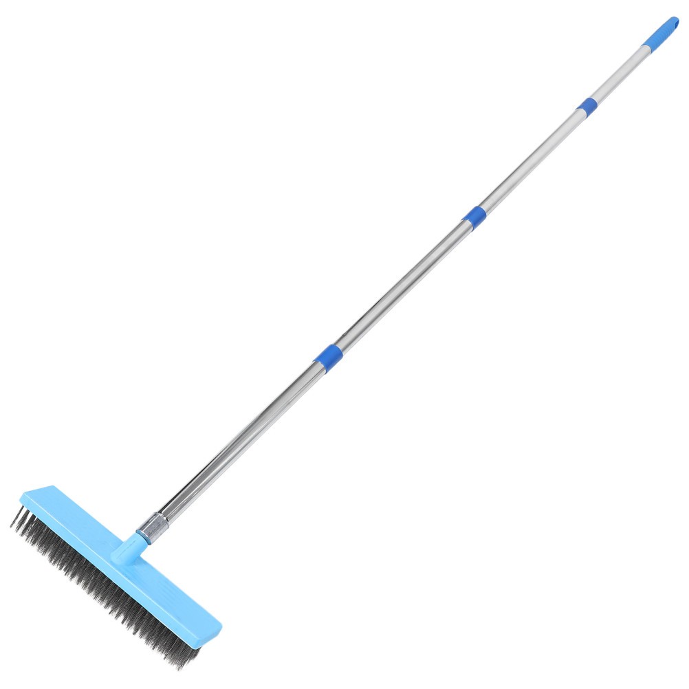 Floor Scrubbing Cleaning Brush Tile Scrubber with Handle Bathroom for Shower