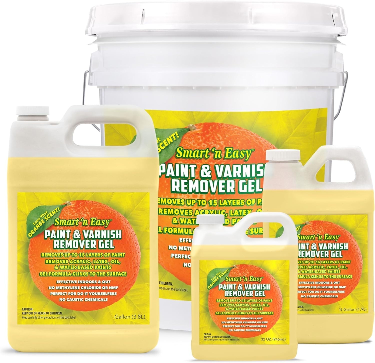 Smart ‘n Easy Paint & Varnish Remover Gel – Do It Yourself Friendly Paint Rem…