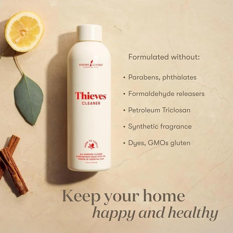 Natural Plant-Based Cleaner Non-Toxic Multi-Surface Essential Oil Solution New