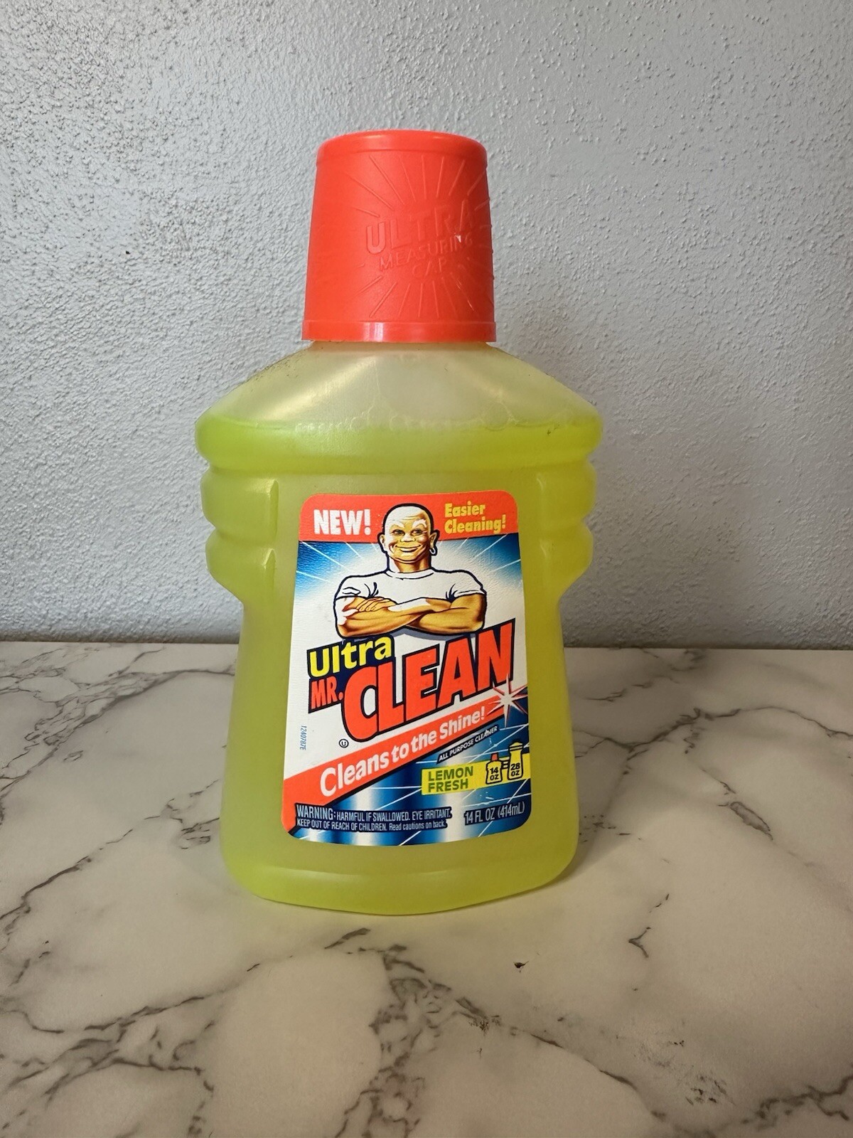 1990s Ultra Mr Clean. 14oz. Lemon Fresh Scent. All Purpose Cleaner