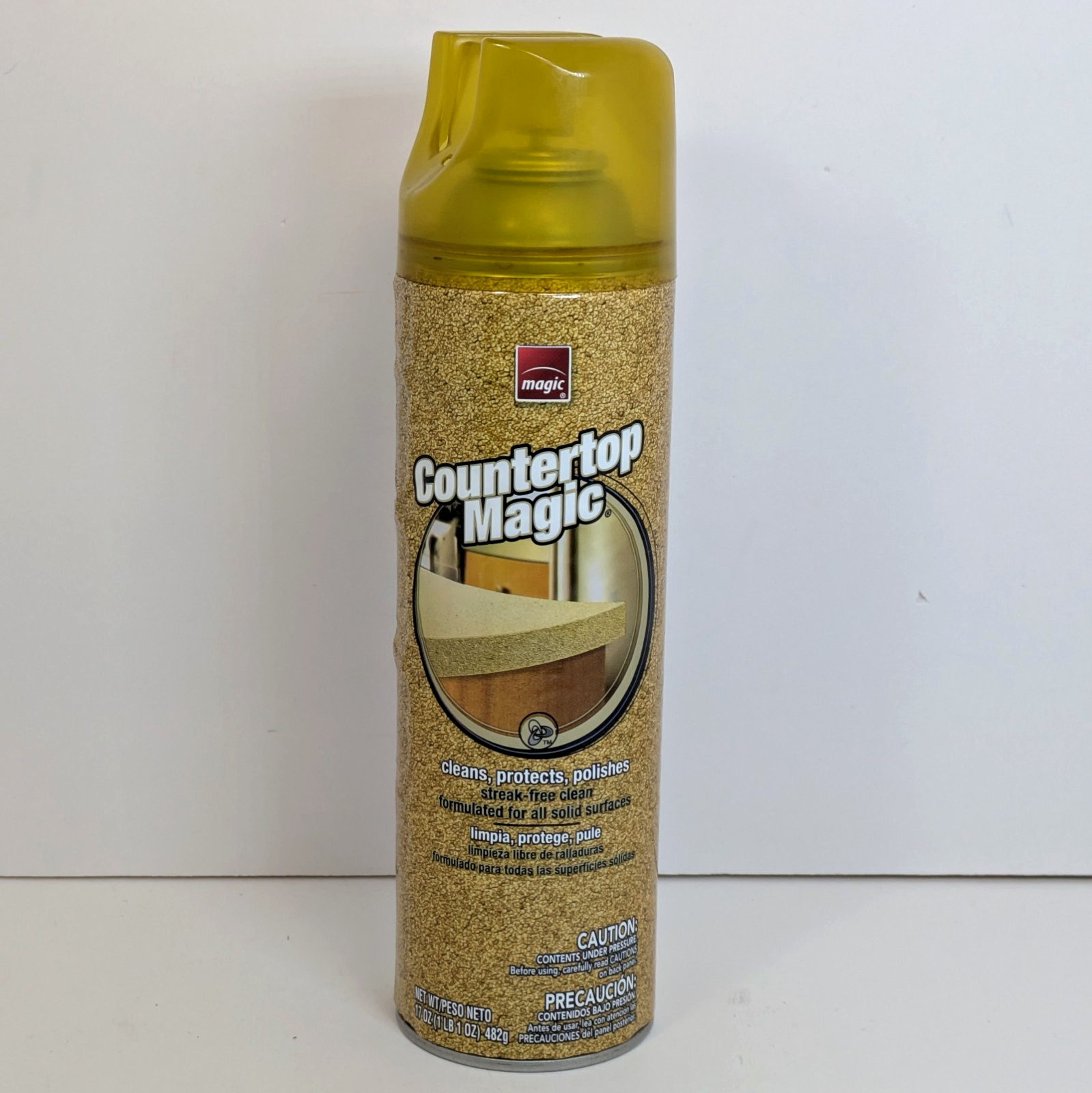 Countertop Magic Cleaner 17oz Aerosol USA Yellow Can Spray – 80% or more Full