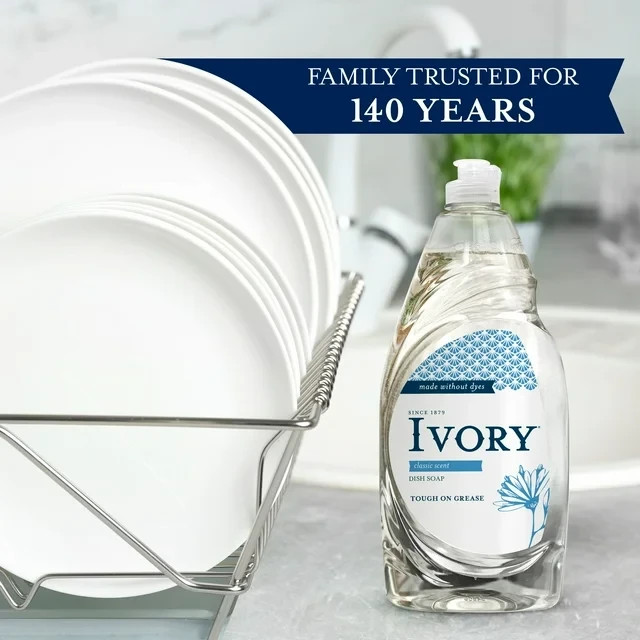 2 x Ivory Dish Soap Classic Scent Liquid detergent 24 Fl.Oz – FREE Shipping